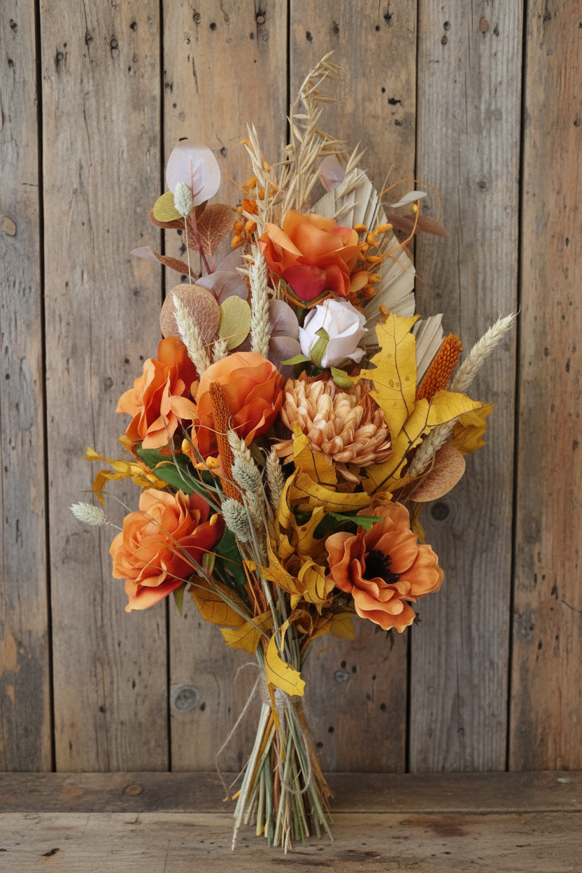 Bouquet Rustic Wood 3