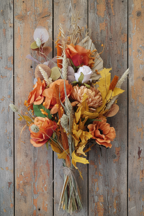 Bouquet Rustic Wood 5