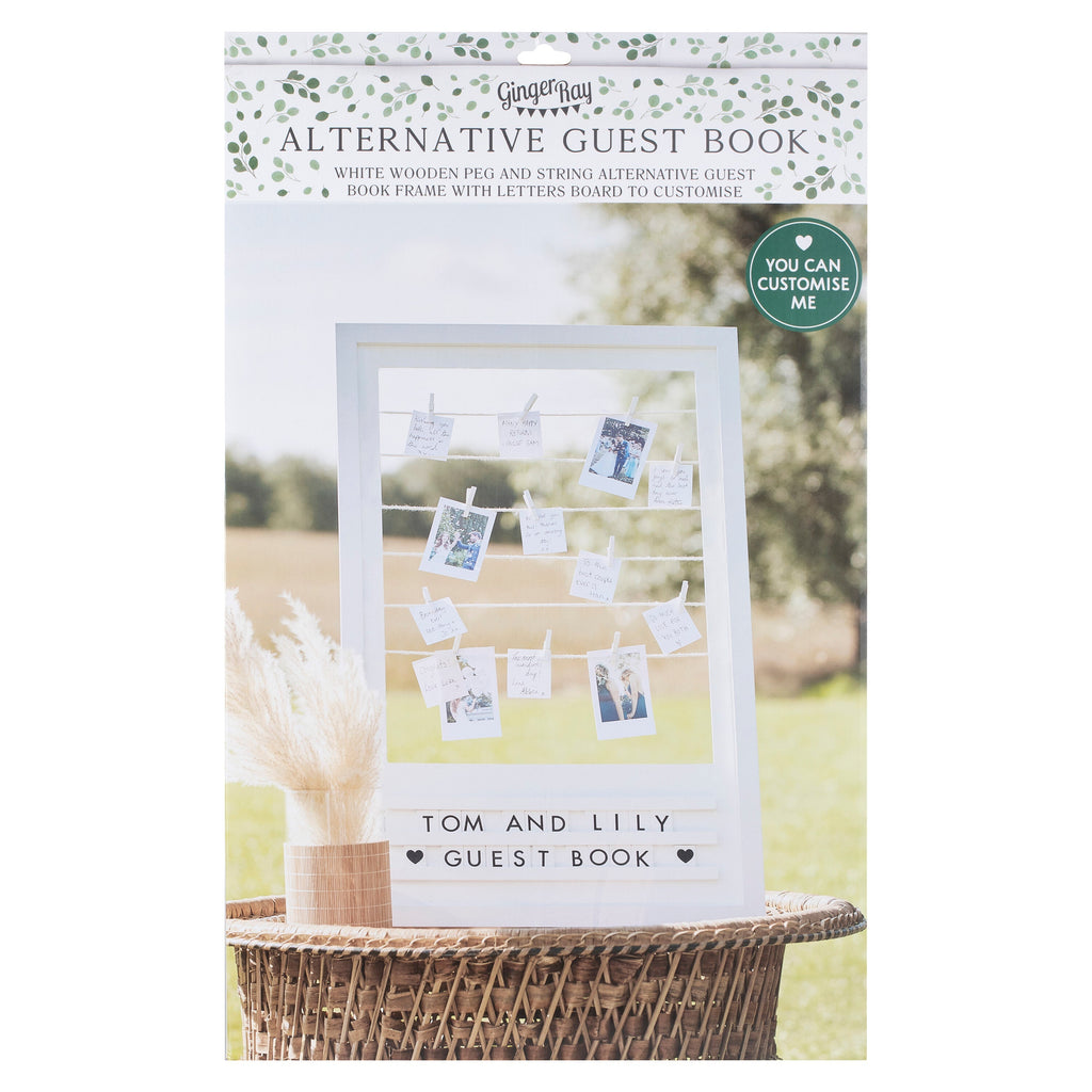 Customisable Frame Wedding Guest Book Alternative- 5 Inner Pack