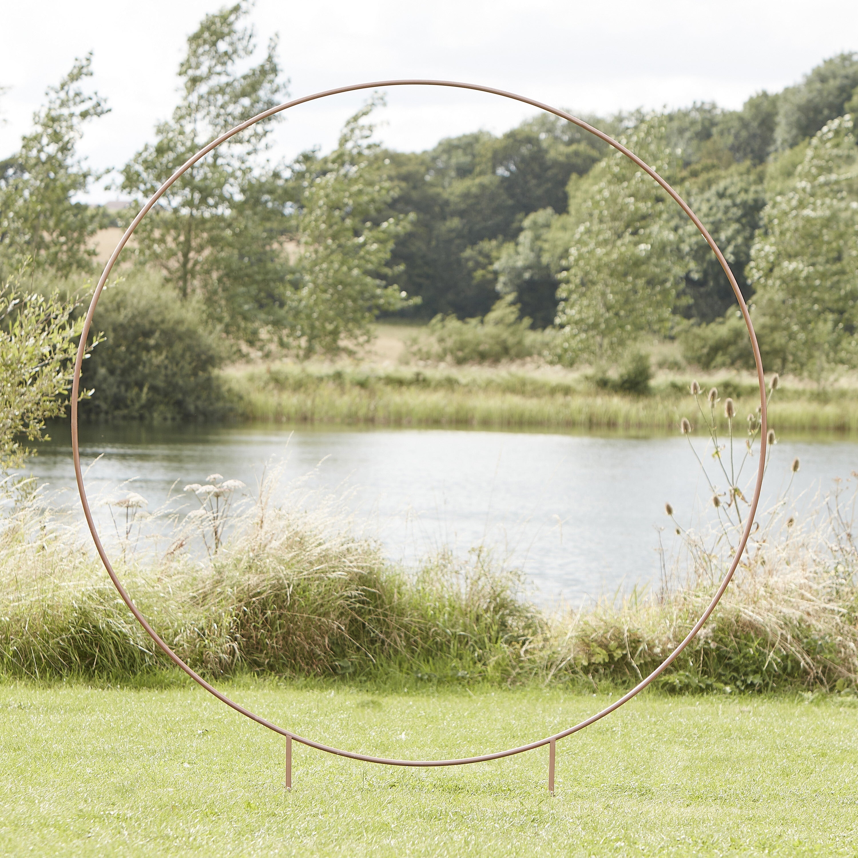 Copper Round Wedding Arch- 1 Inner Pack