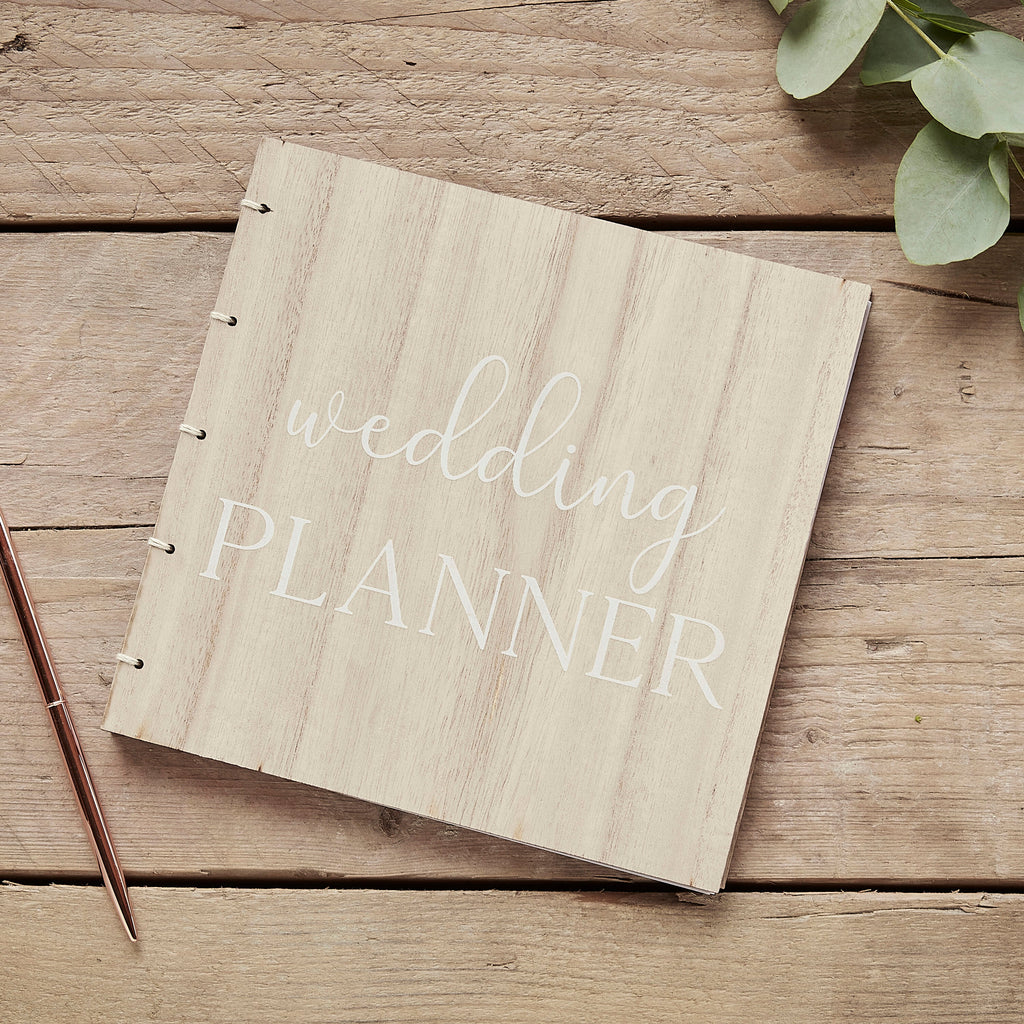 Wooden Wedding Planner- 5 Inner Pack