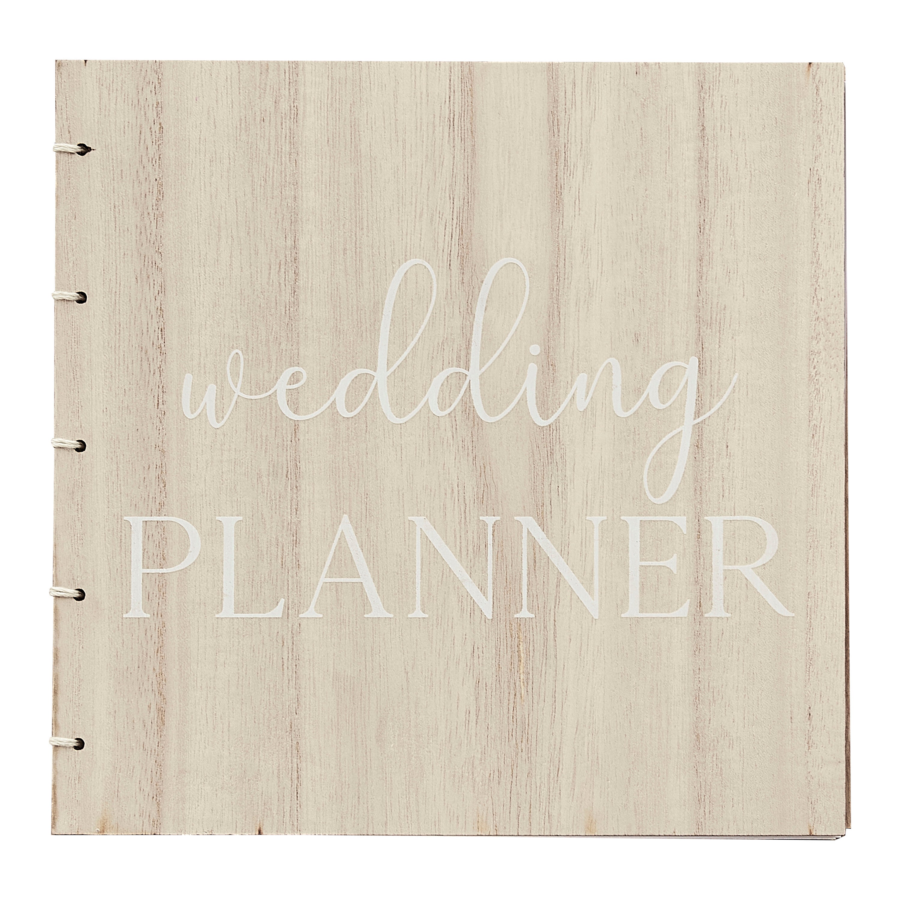 Wooden Wedding Planner- 5 Inner Pack