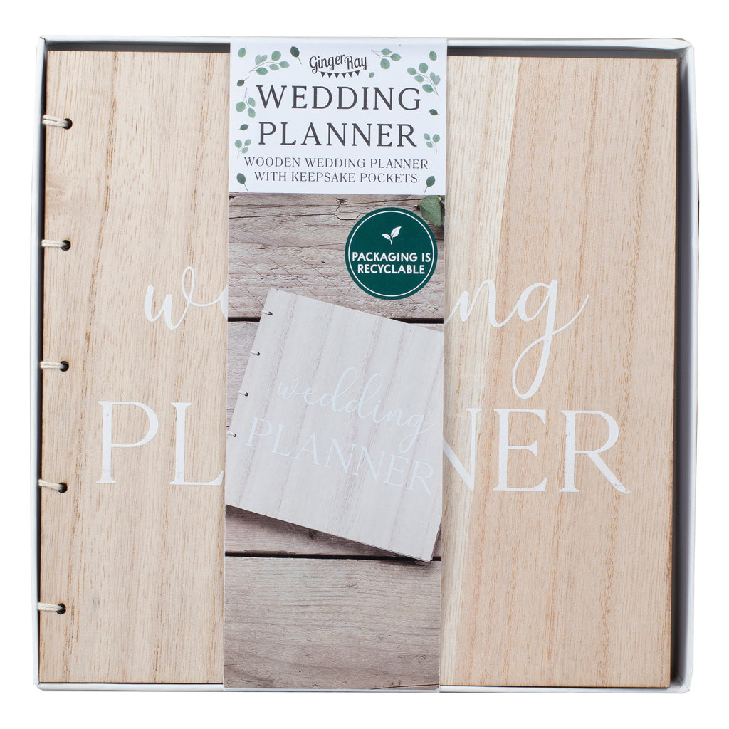 Wooden Wedding Planner- 5 Inner Pack