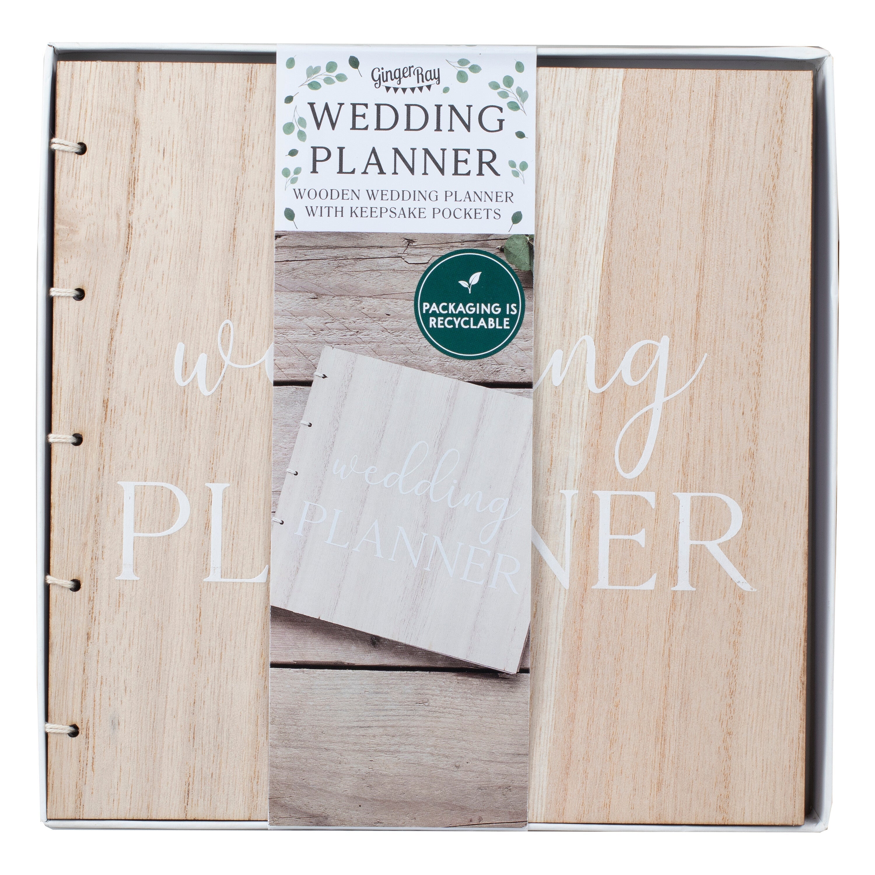 Wooden Wedding Planner- 5 Inner Pack