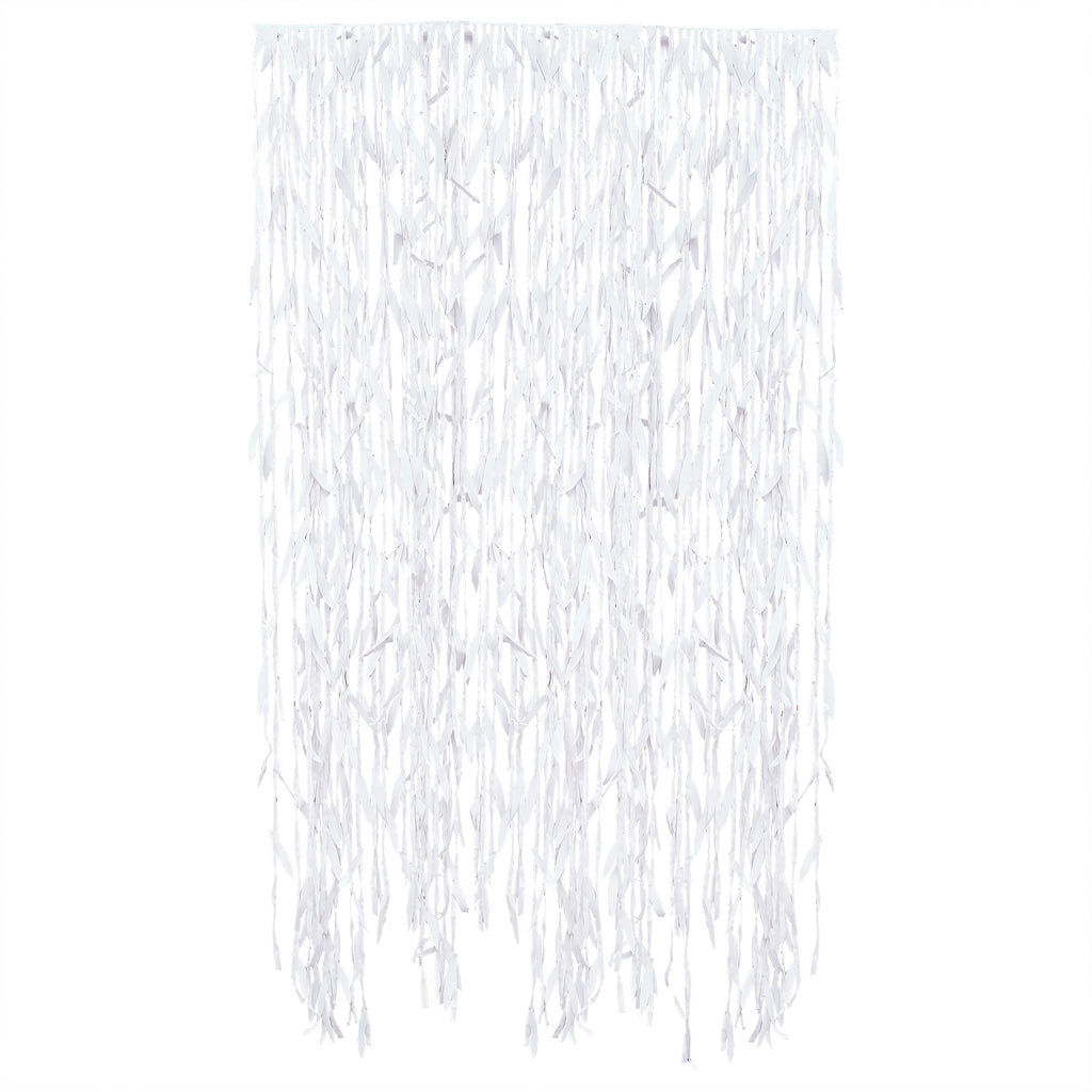 White Leaf Wedding Backdrop