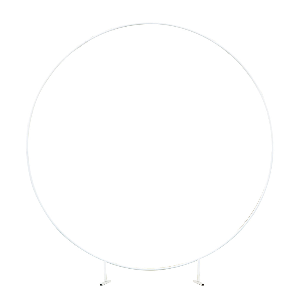 White Round Wedding Arch- 1 Inner Pack