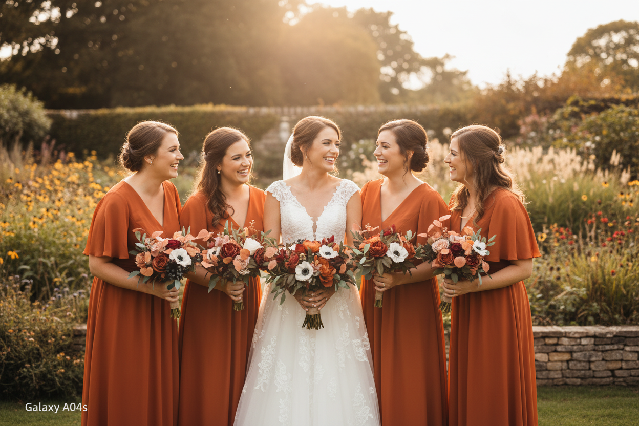 Bride & Bridesmaids - Autumn Collection