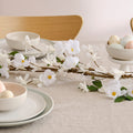 White Blossom Artificial Flower Garland- 5 Inner Pack