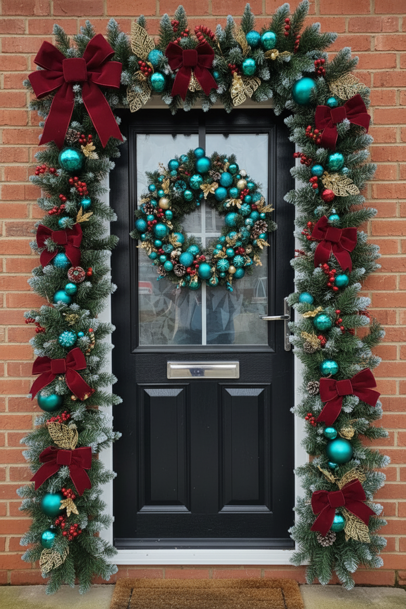 Christmas Door Garland