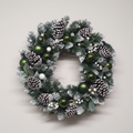 Christmas wreath without bow