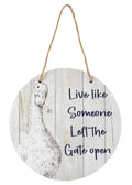 Fieldview Farm Wall Plaque Goose