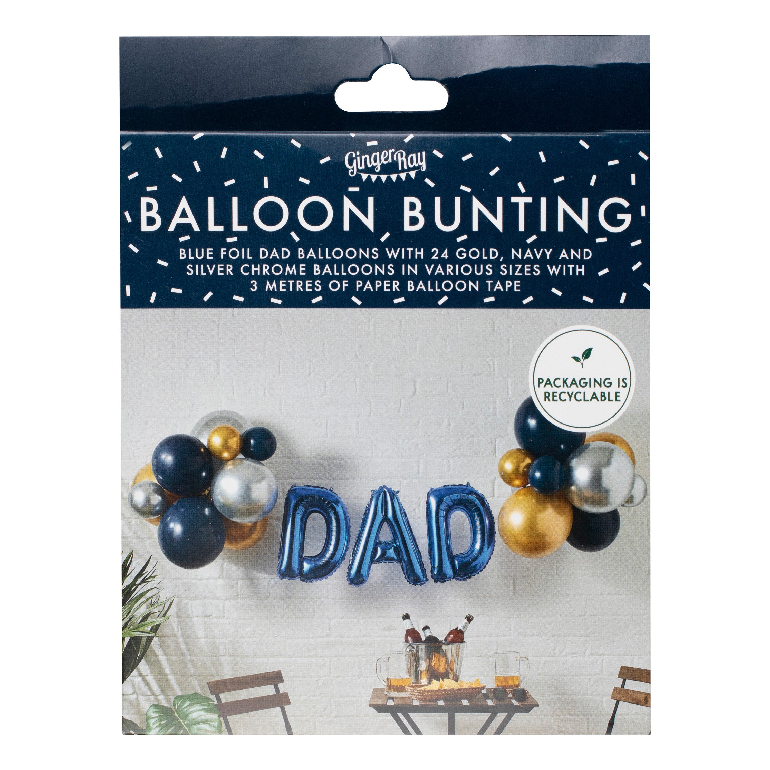 Dad Luxe Balloon Bunting Kit