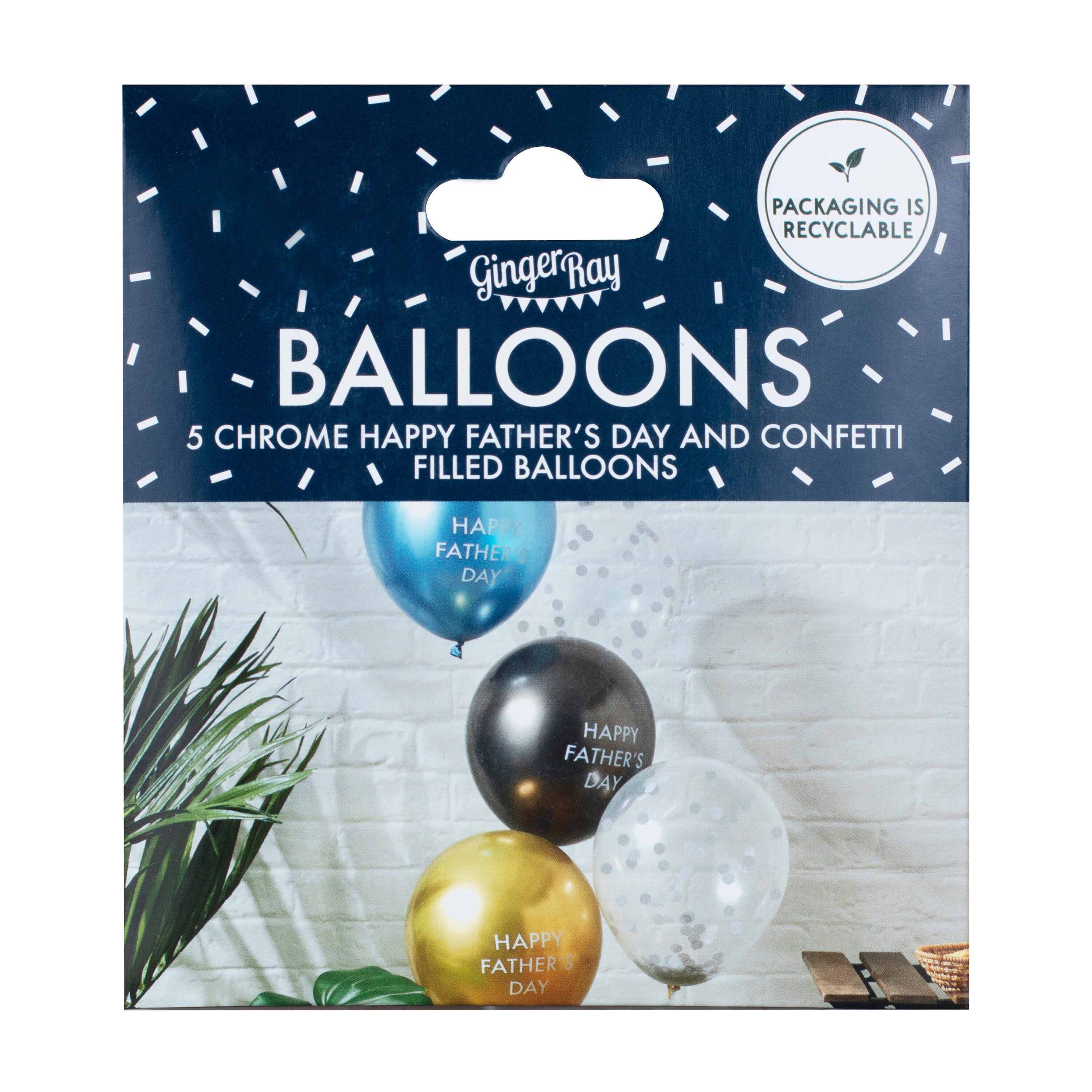 Happy Father's Day Balloon Cluster