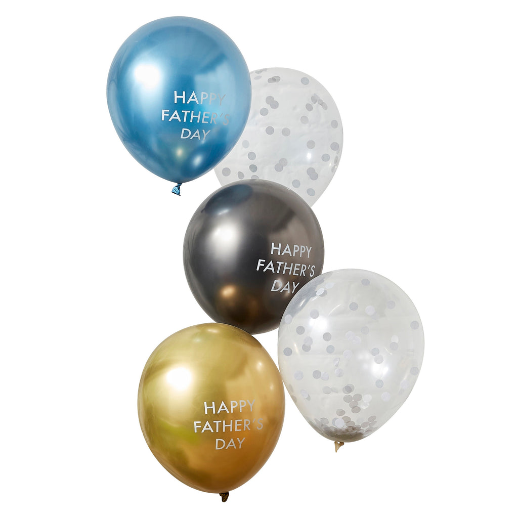 Happy Father's Day Balloon Cluster