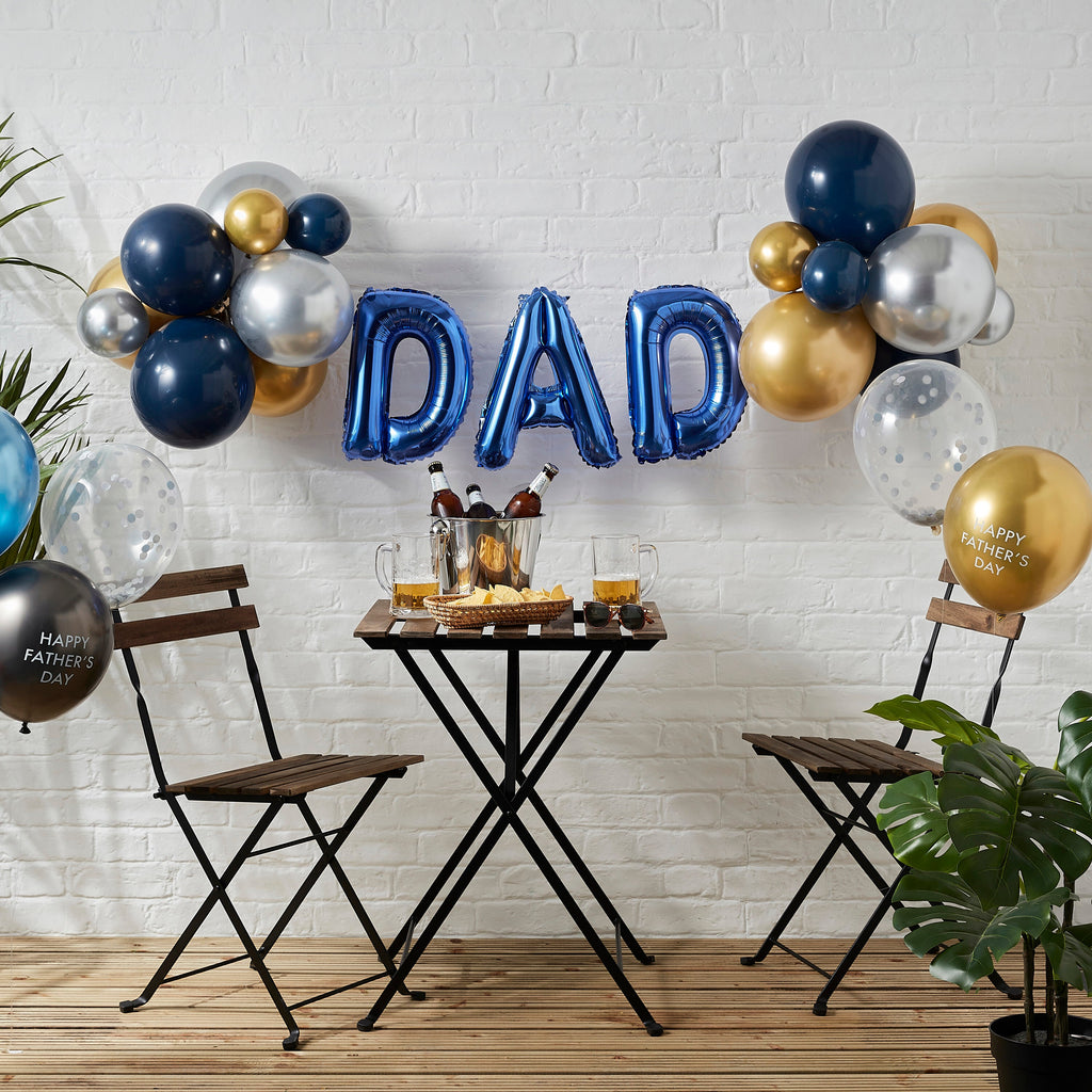 Wooden Best Dad Ever Father's Day Badge