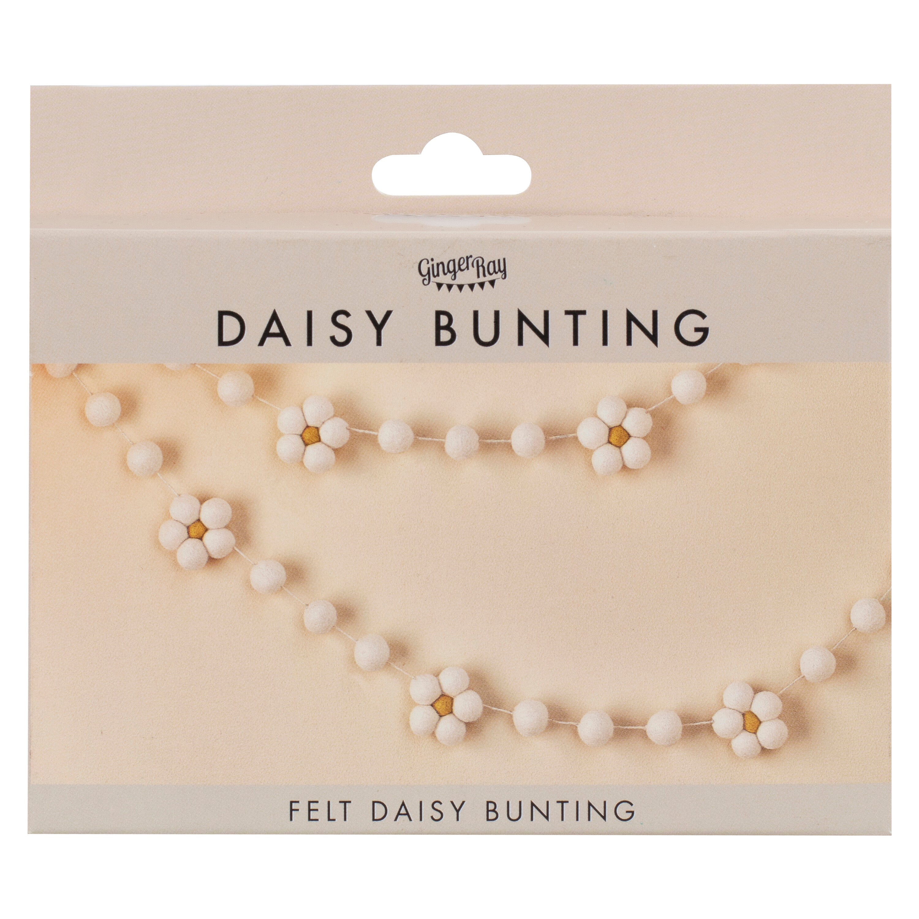 Felt Daisy Bunting