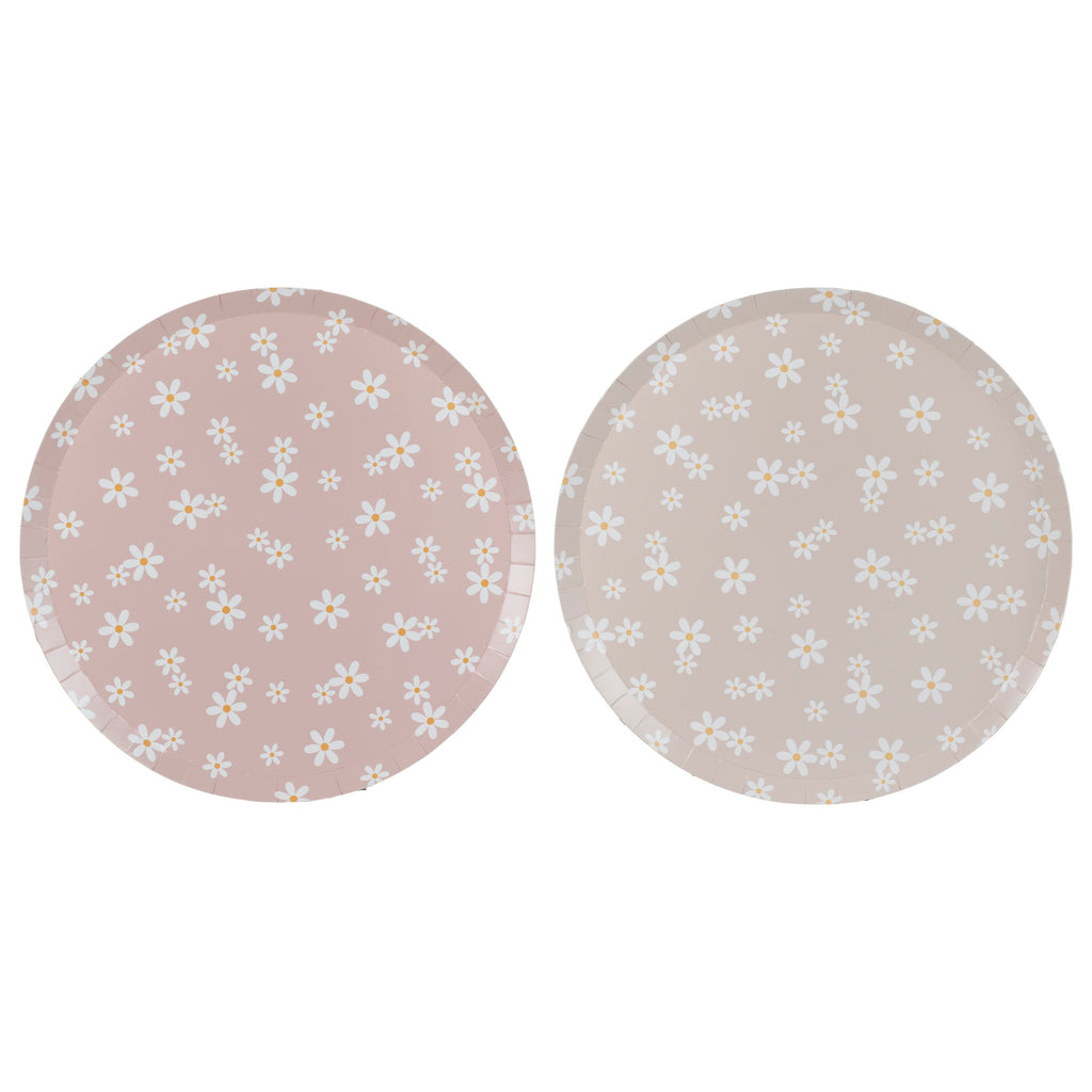 Daisy Floral Paper Plates- 5 Inner Pack
