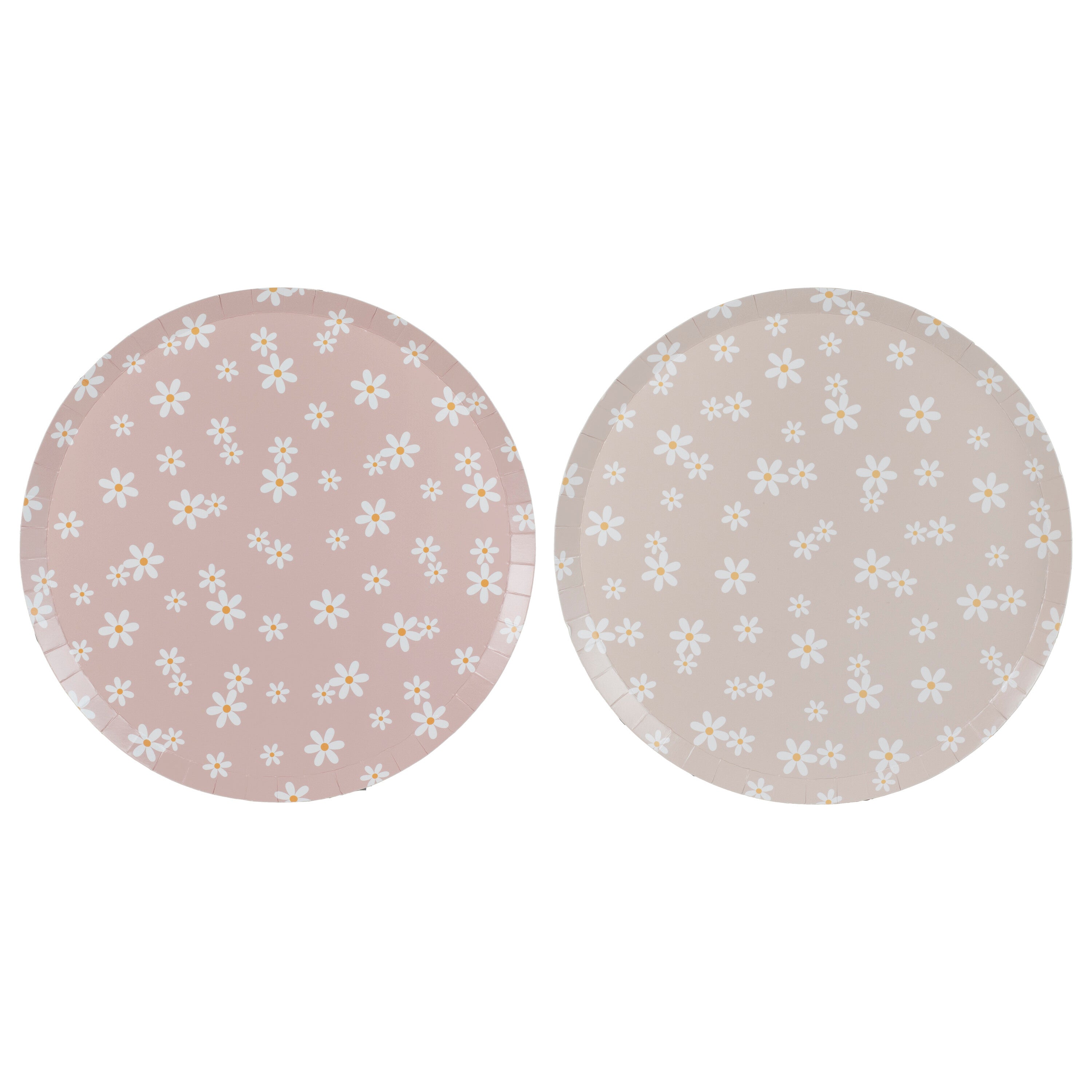 Daisy Floral Paper Plates- 5 Inner Pack