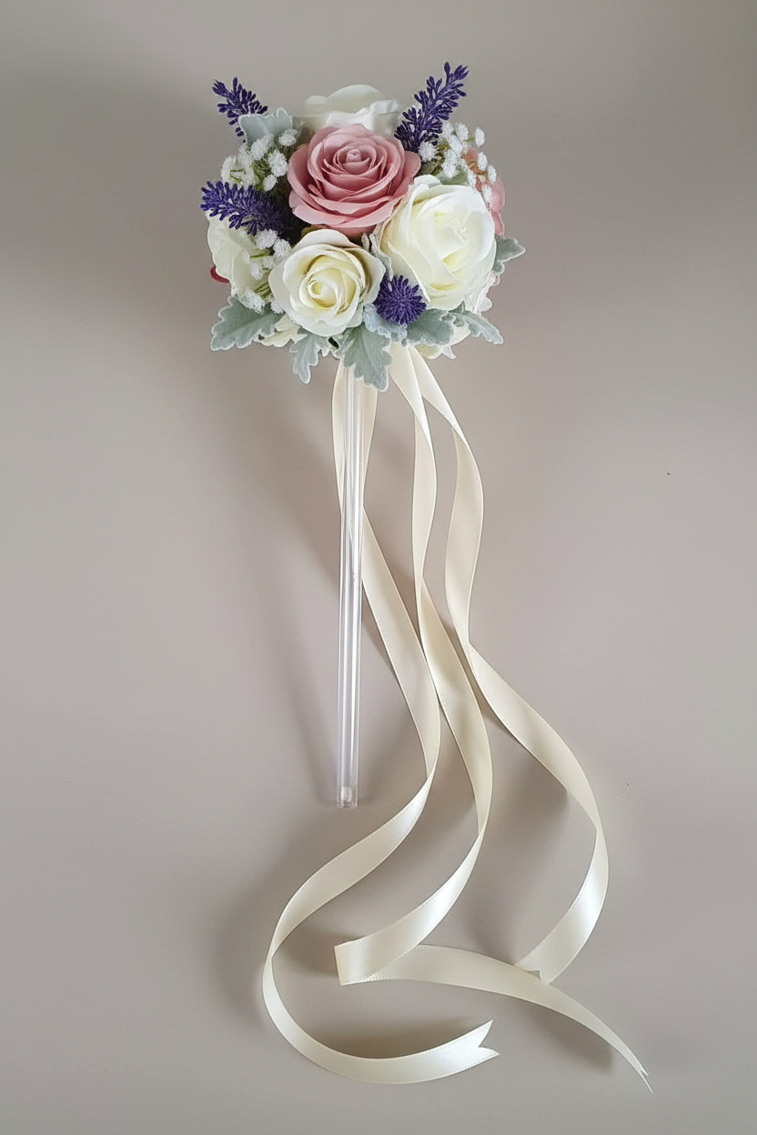 Darcie Flower Girl Wand
