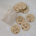 Wooden Baby Milestone Signs- 5 Inner Pack