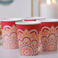 Multicoloured Paper Diwali Cups- 5 Inner Pack