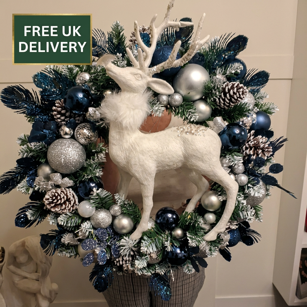 Eirlys wreath with badge