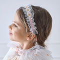 White and Pink Daisy Flower Headband- 4 Inner Pack