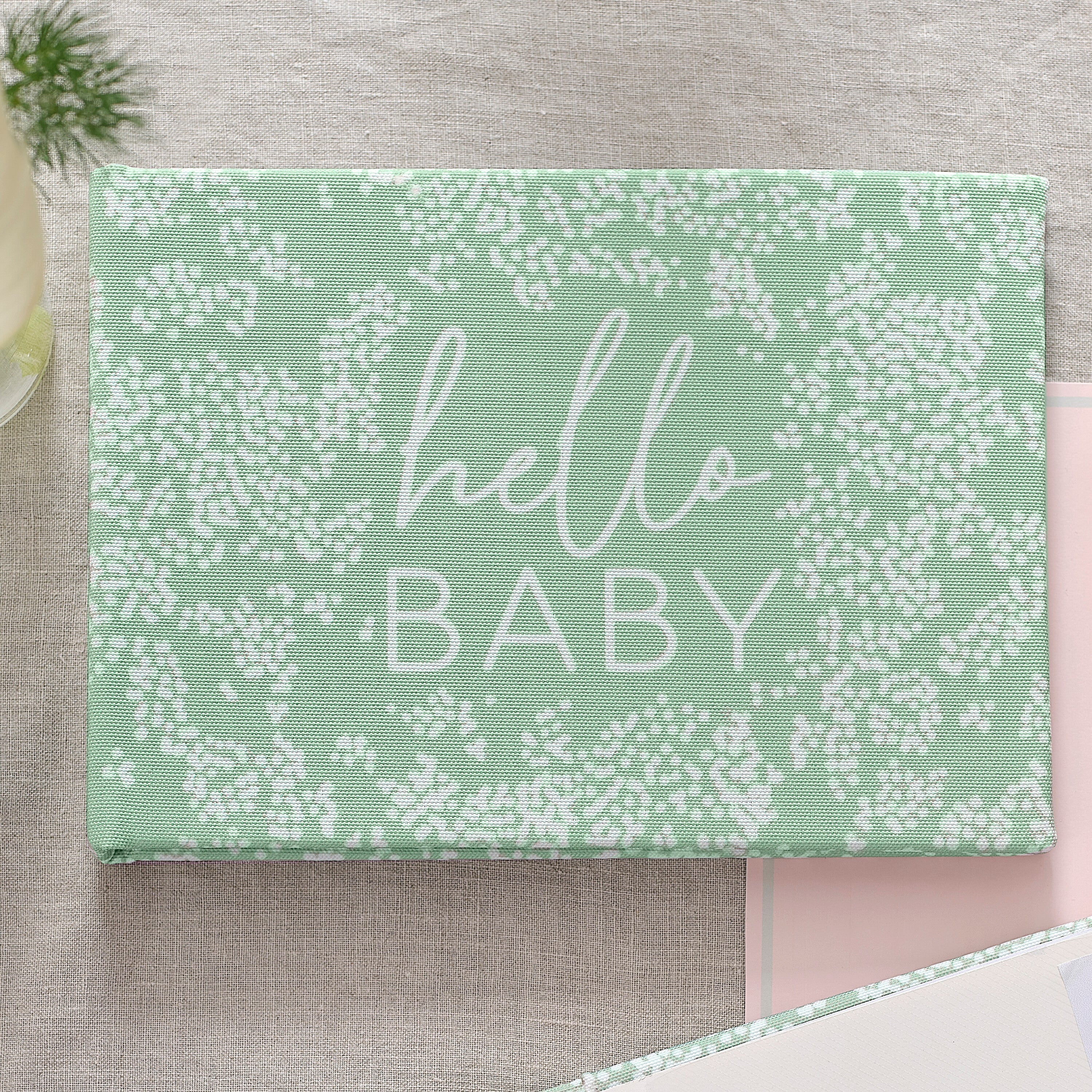 Hello Baby Fabric Baby Photo Album