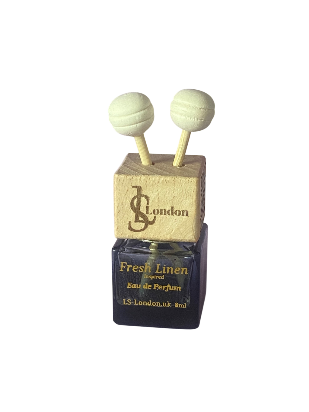 Fresh Linen 8ml Hanging Or Clip on Car Diffuser
