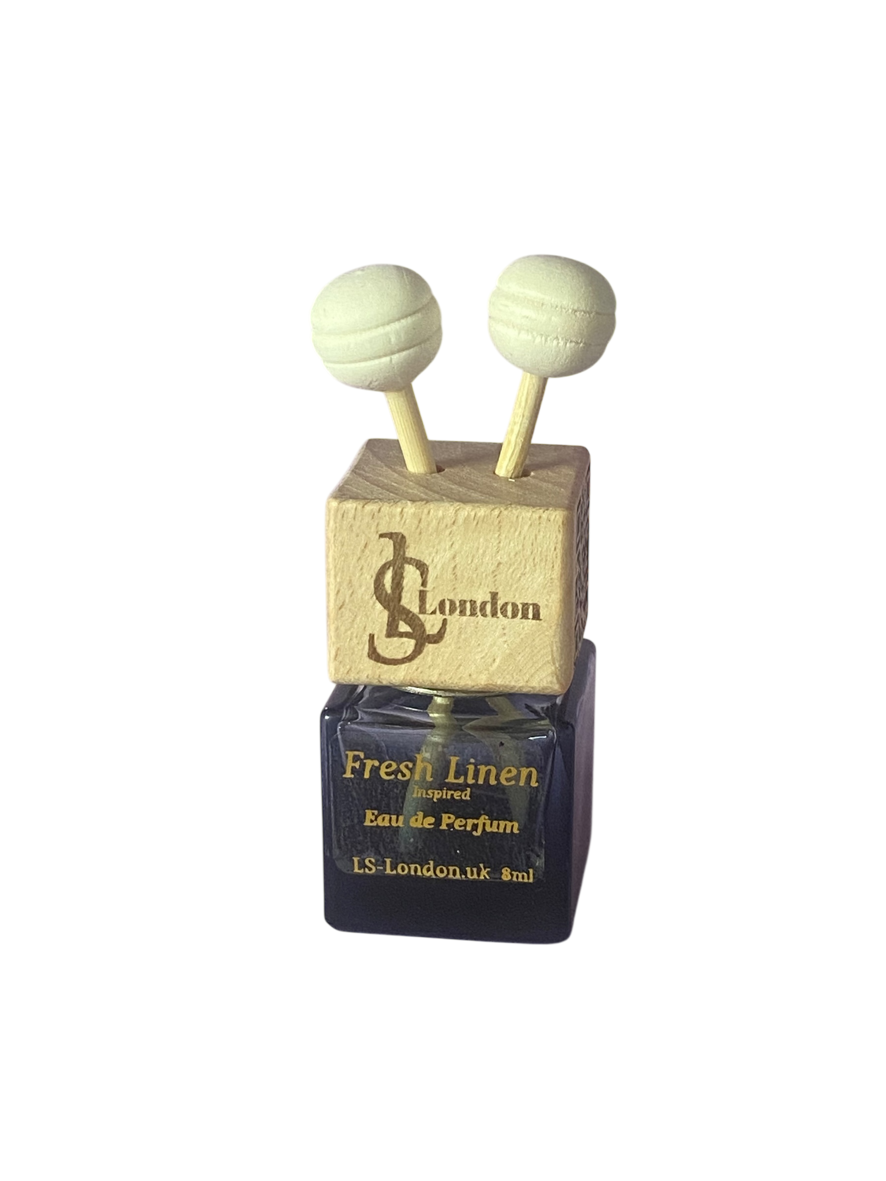 Fresh Linen 8ml Hanging Or Clip on Car Diffuser