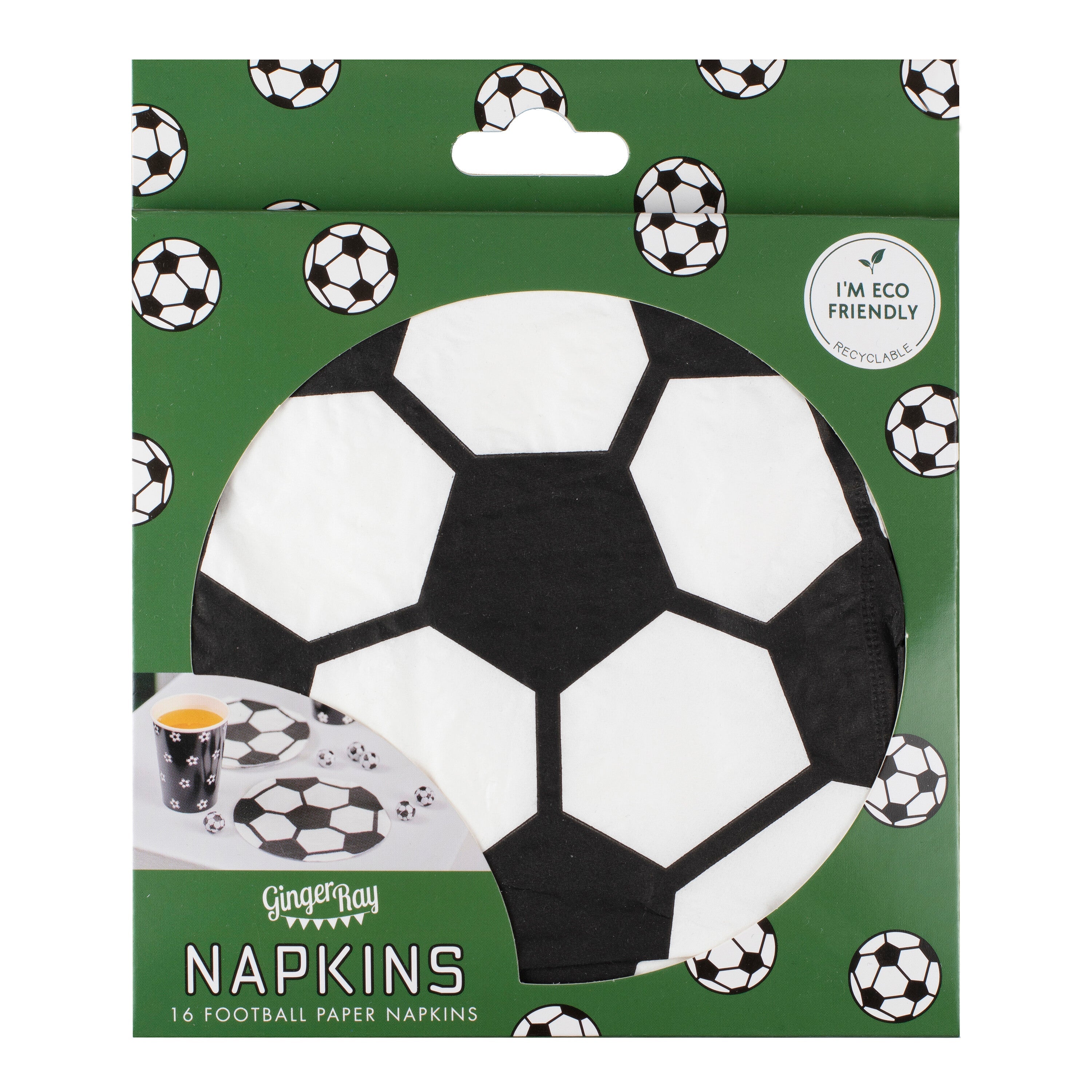 Football Paper Napkins