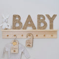 Wicker Baby Sign Nursery Decoration- 10 Inner Pack