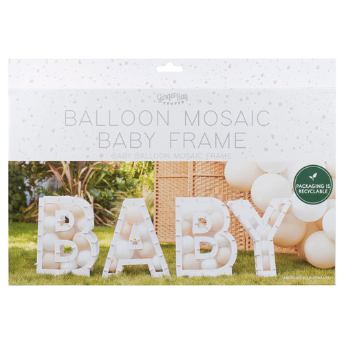 Baby Balloon Mosaic Stand- 4 Inner Pack
