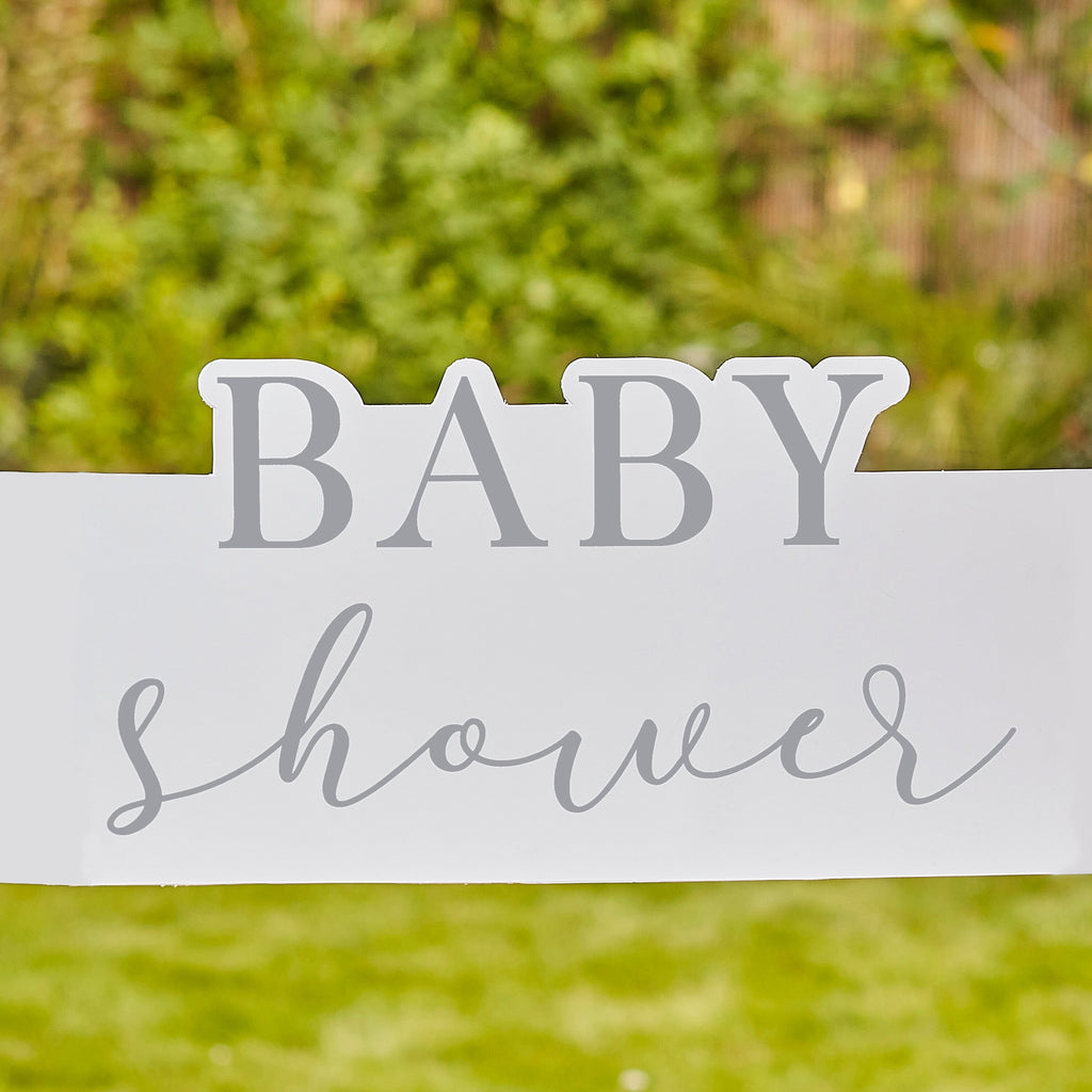 Customisable Baby Shower Photo Booth Frame