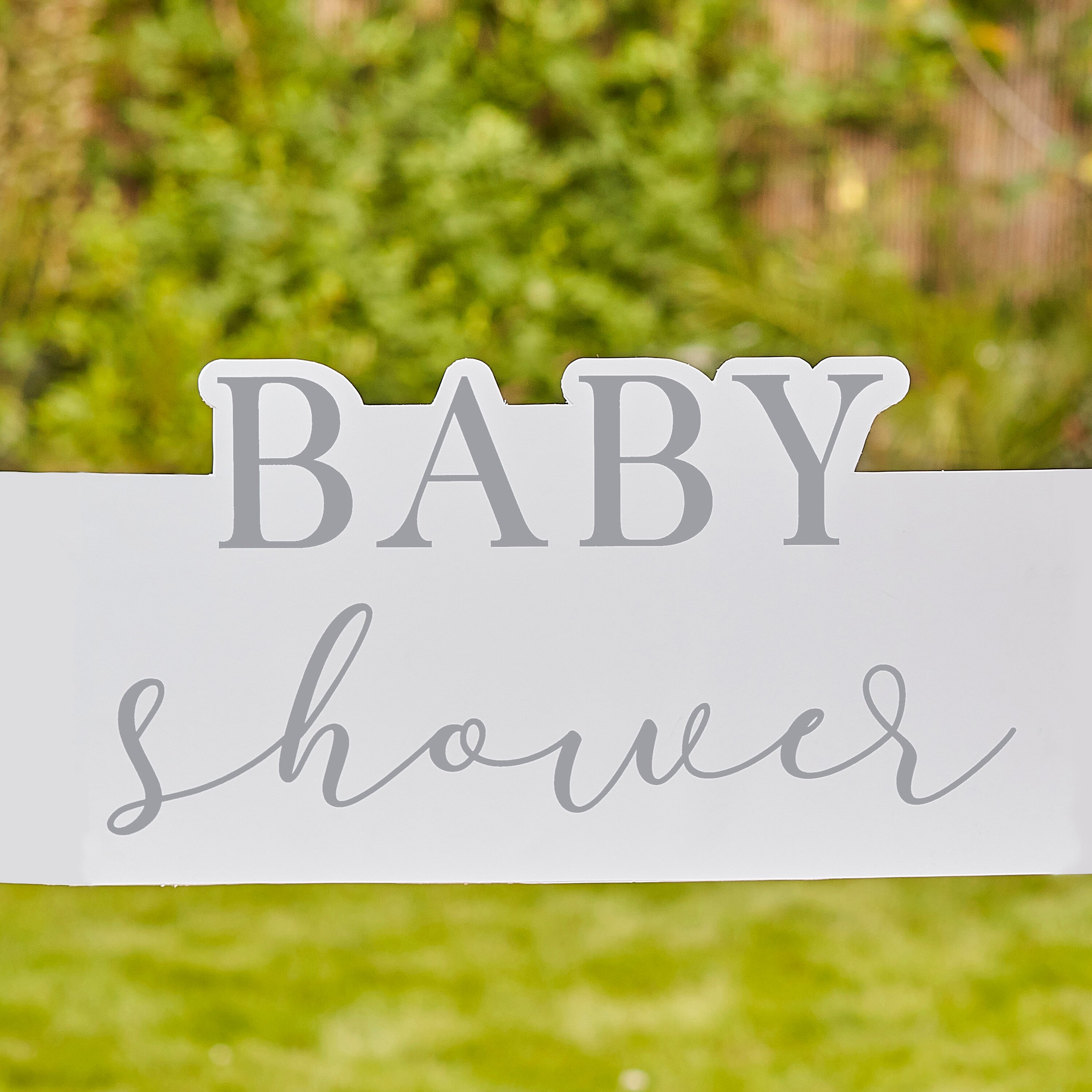 Customisable Baby Shower Photo Booth Frame
