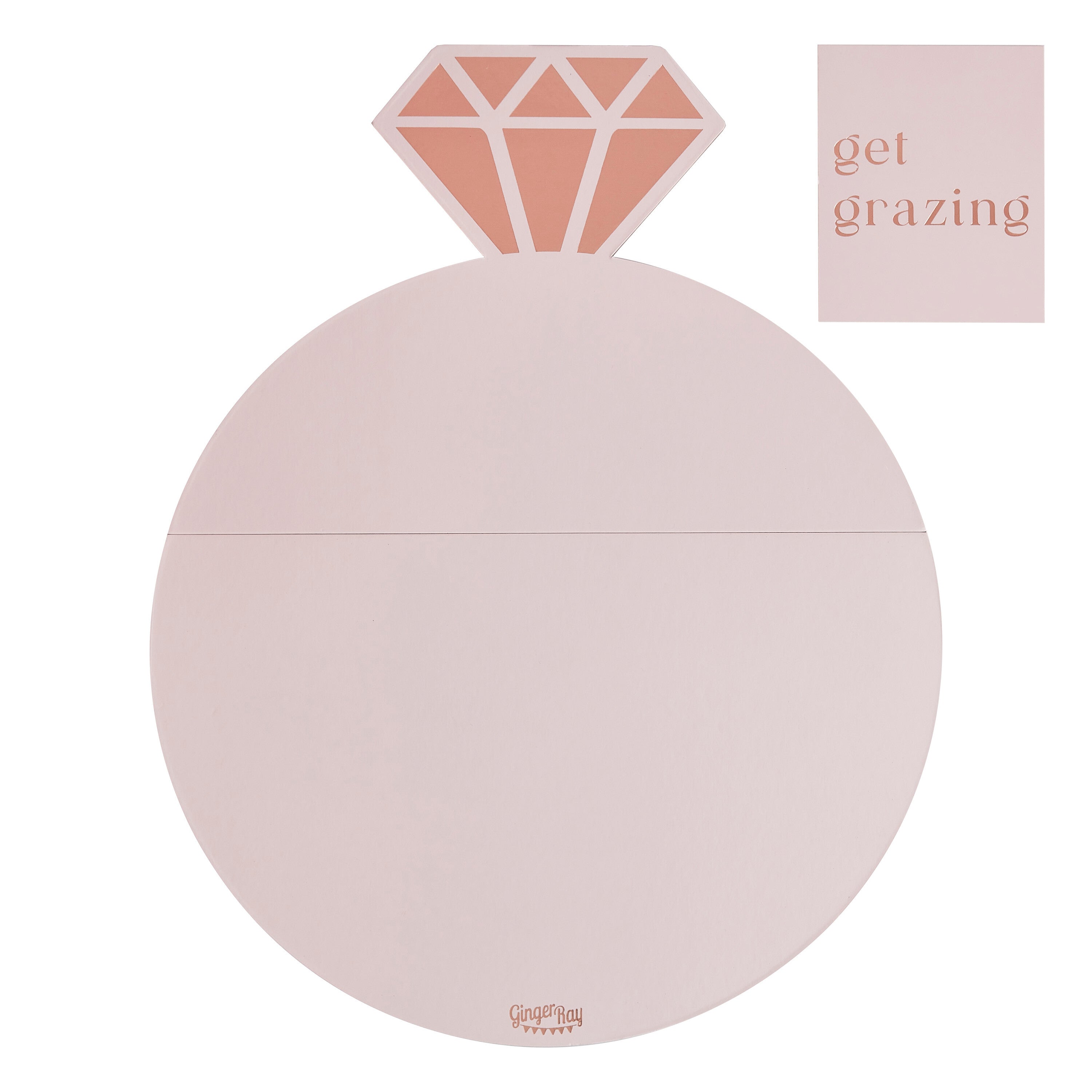 Rose Gold and Pink Engagement Ring Grazing Board Kit- 5 Inner Pack