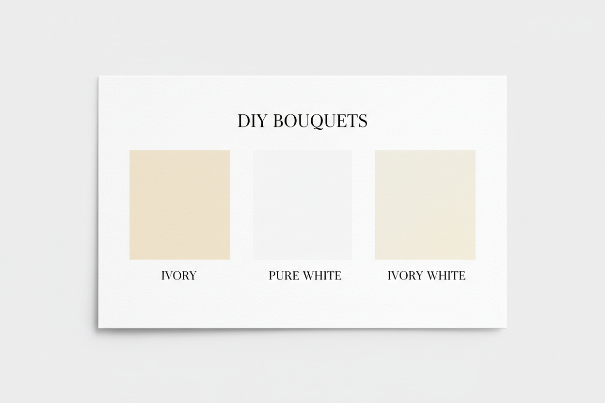 Ivory colour palette