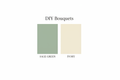 Sage & Ivory colour palette