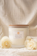 Frosted Glass Candle - And Escape