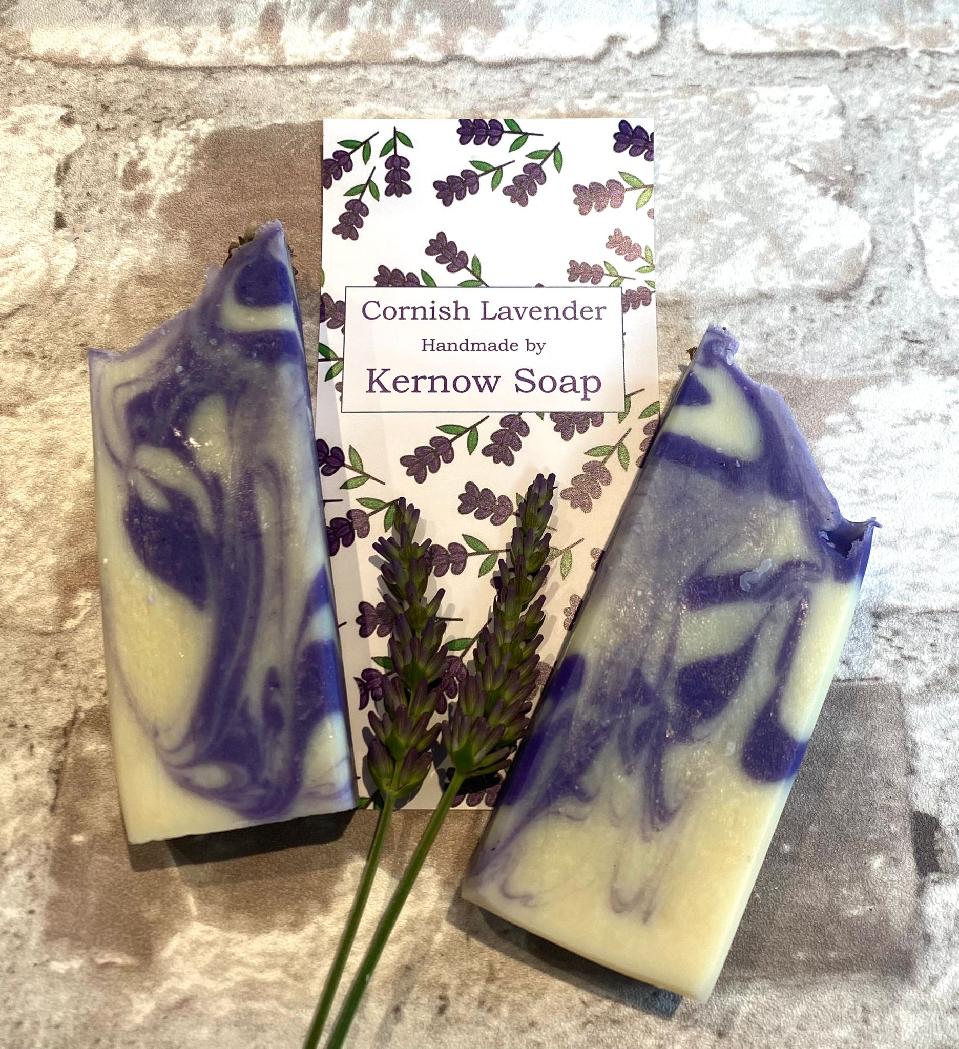 Lavender Natural Soap Bar – Handmade in Cornwall (Vegan & Eco-Friendly)
