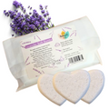Lavender Aromatherapy Bath Bombs | Natural Relaxing Bath Fizzers for Stress Relief & Calm | Vegan, Plastic-Free
