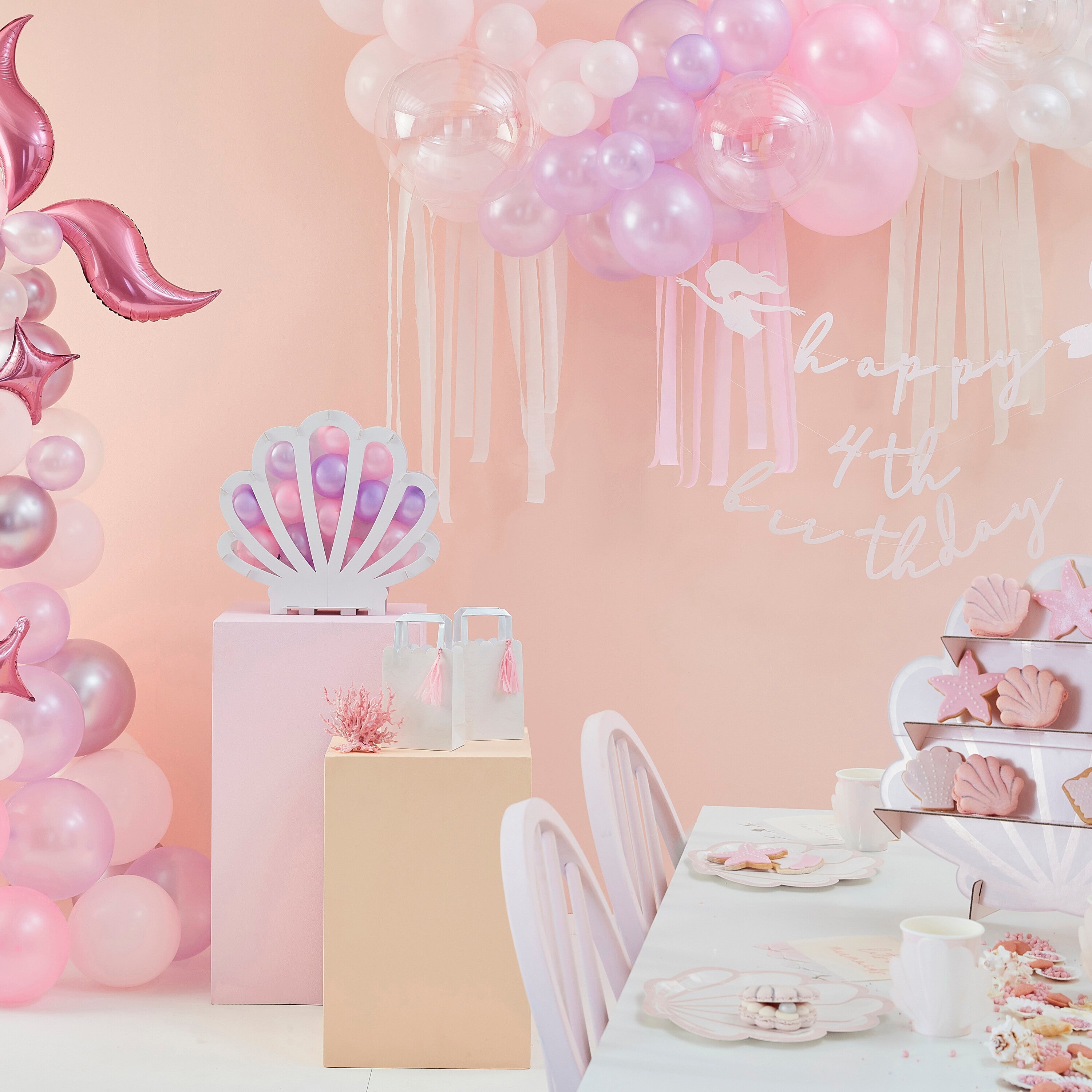 Mermaid Tail Balloon Arch Kit- 5 Inner Pack