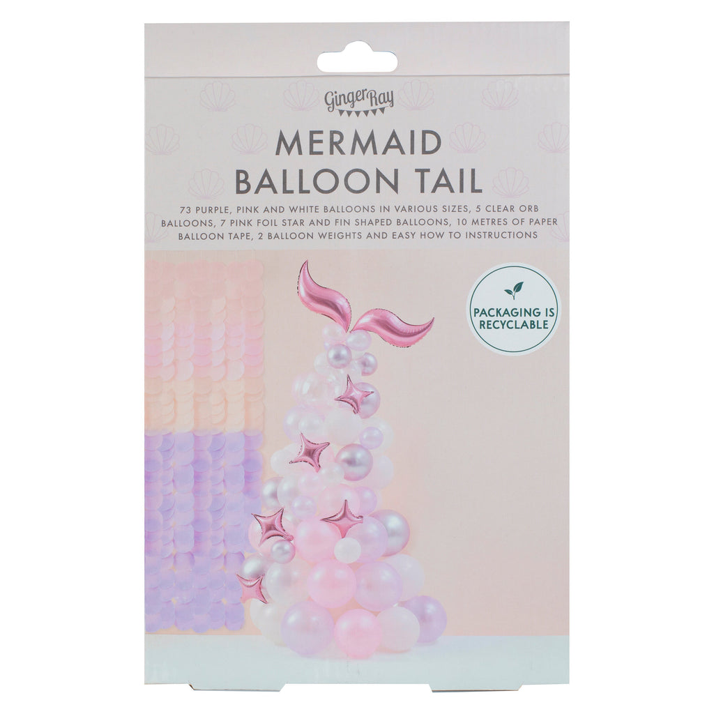 Mermaid Tail Balloon Arch Kit- 5 Inner Pack