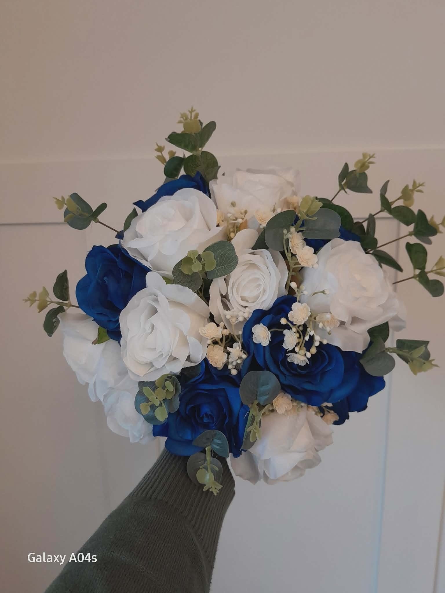 Florence | Silk Rose & Gypsophila Artificial Wedding Bouquet