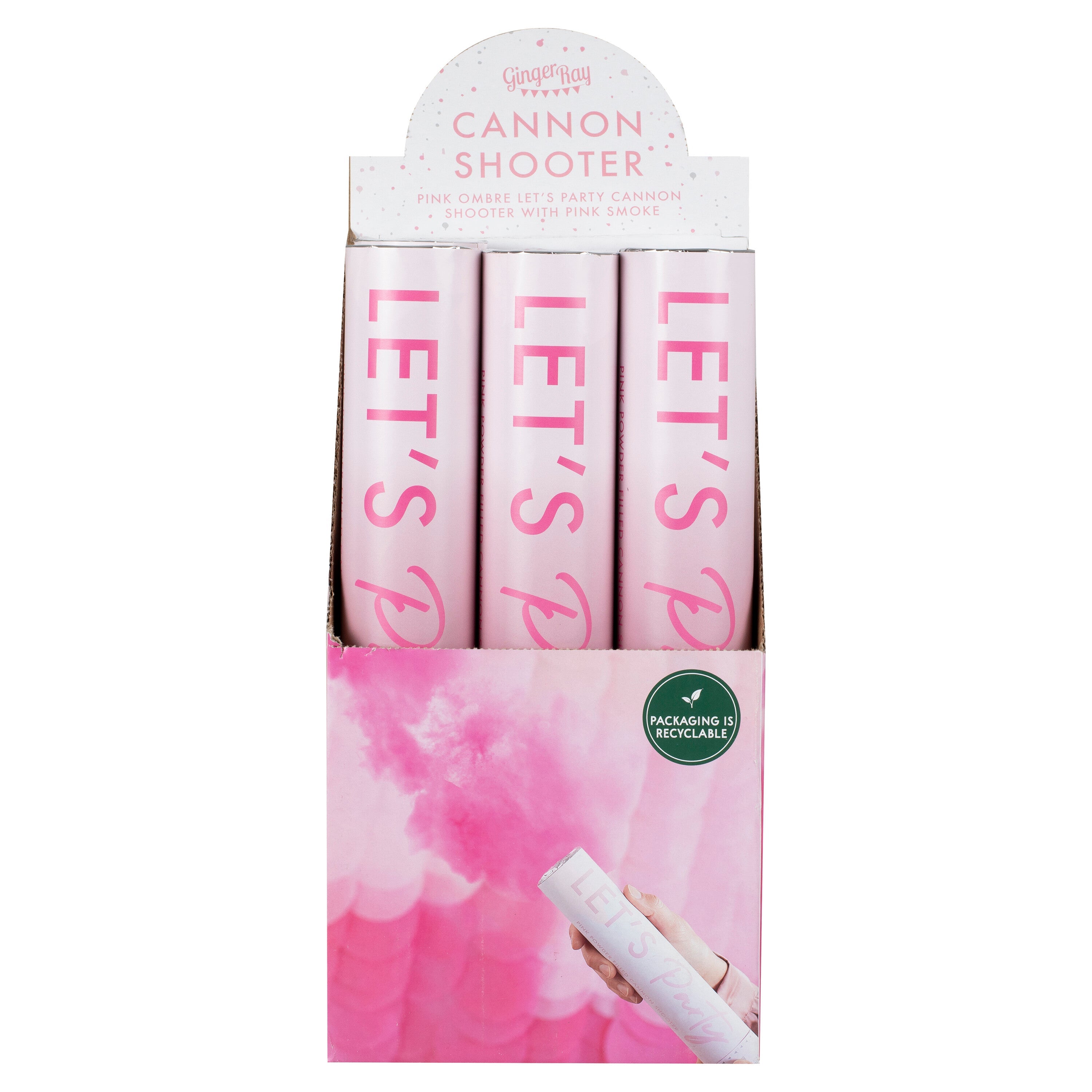 Pink Powder Smoke Cannon