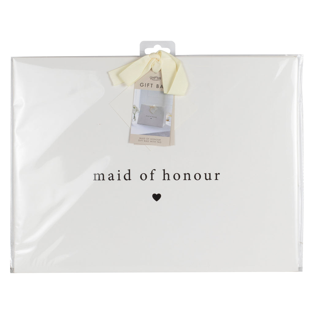White Maid of Honour Gift Bag- 10 Inner Pack