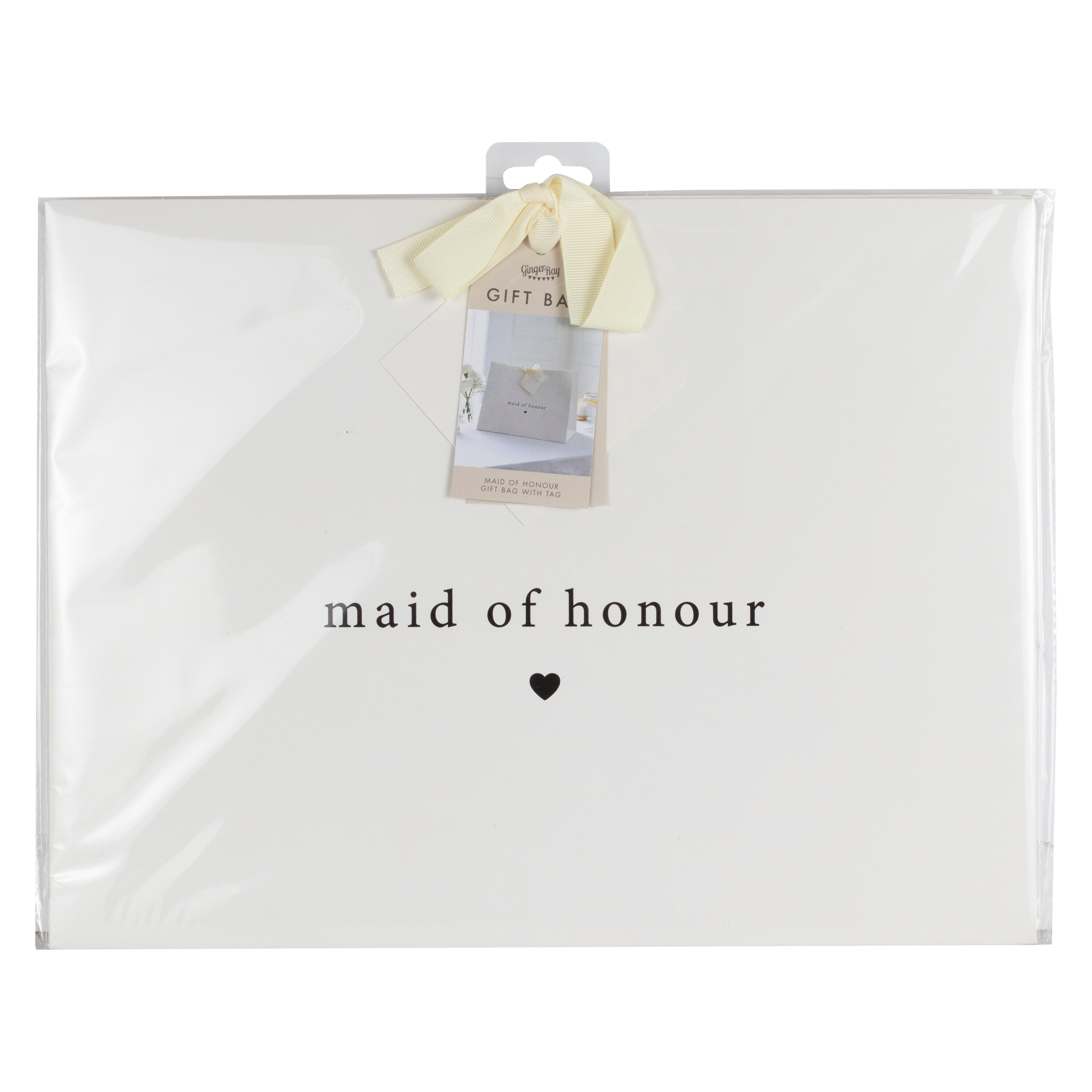 White Maid of Honour Gift Bag- 10 Inner Pack