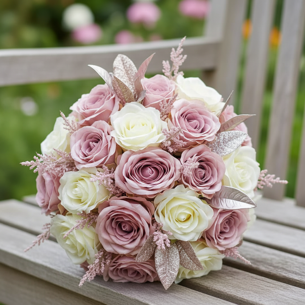 Myla Bridesmaid Bouquet - Colour Matched