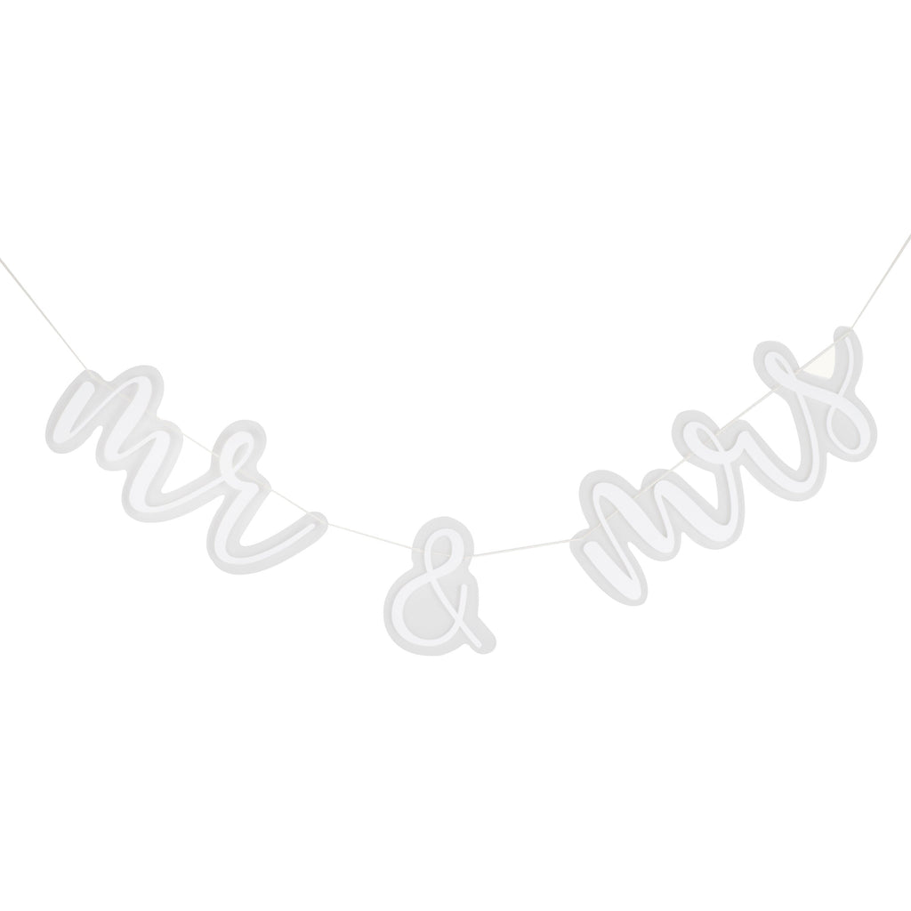 Mr & Mrs Acrylic Wedding Bunting