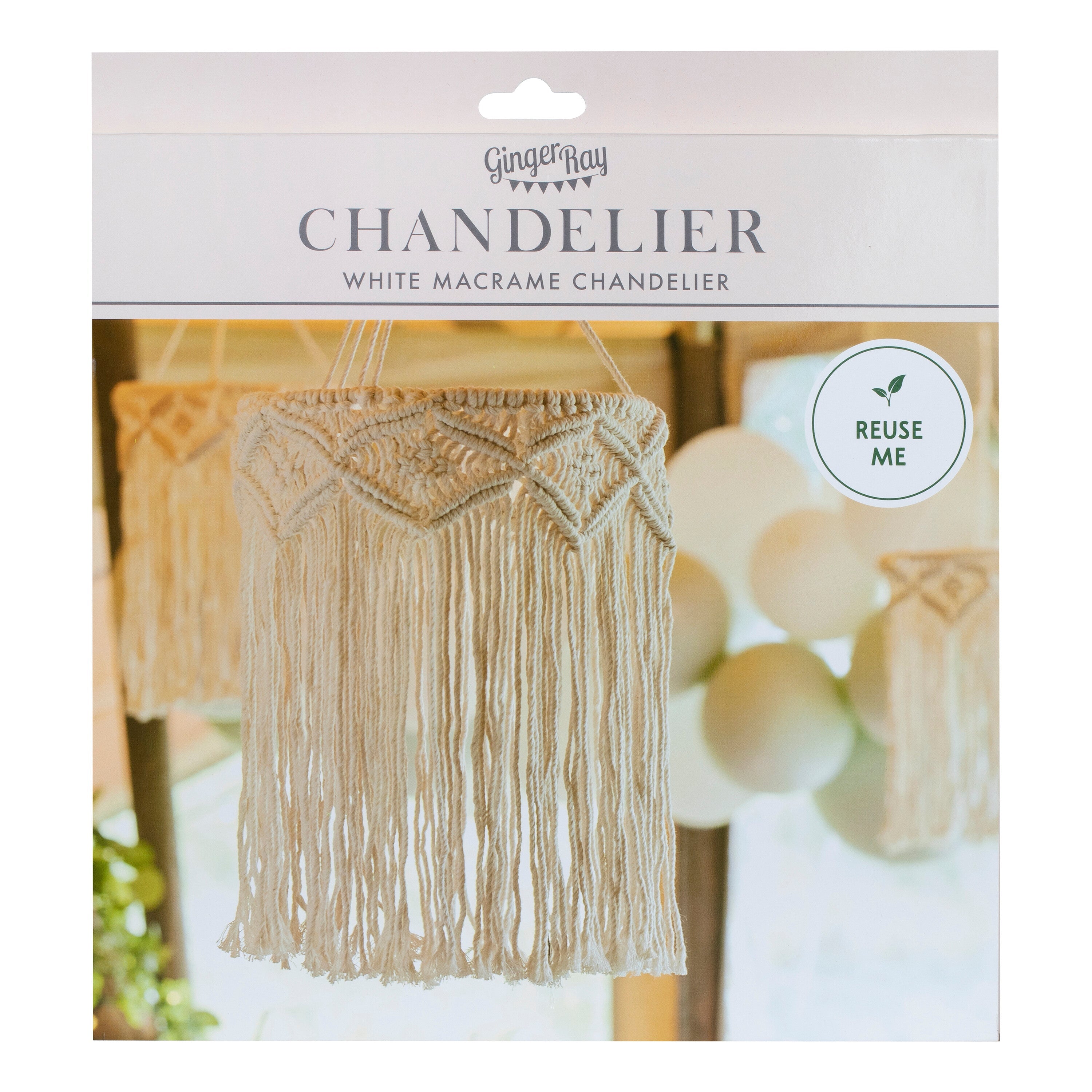 Macrame Chandelier